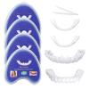 4 Pairs Clip-On Veneers with 8 Dental Fitting Gel Tubes and 4 Tools view 1