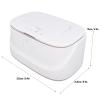 ZAICOLER Baby Wipe Warmer with Soft Night Light, Adjustable Temperature, White view 2