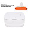 ZAICOLER Baby Wipe Warmer with Soft Night Light, Adjustable Temperature, White view 4