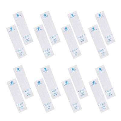 COMPUKAS 100 Disposable Paper Probe Covers for Rectal Thermometers, White