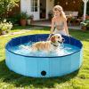 Small Kiddie Pool for Children, 120 x 30 cm, Non-Slip, Foldable view 2