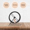 Quiet Hamster Exercise Wheel with Iron Stand for Small Animals view 3