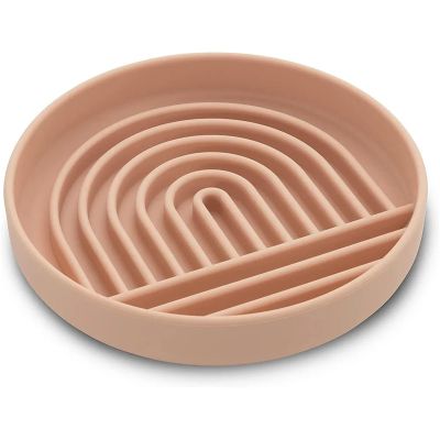 Silicone Slow-Feeder Bowl with Suction Cups