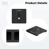 Chewtoyo 27.9 x 27.9 x 2.5 cm Black Smart Body Fat Scale, Wireless Wi-Fi Scale, 25-Data Analysis view 2