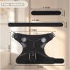 Triple Method Shoulder Massager with Heat and Vibration, 5 Heat Levels and 5 Vibration Modes, Black view 3
