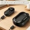 Triple Method Shoulder Massager with Heat and Vibration, 5 Heat Levels and 5 Vibration Modes, Black view 4