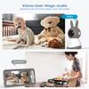 ieGeek 2K Baby Monitor, 5" Wi-Fi PTZ, 360° Night Vision, App, Motion Detection view 3