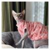 KFGISD Hairness Cotton Cat Clothing with Rabbit Pattern for Sphynx/Devon Cats (XS) view 4
