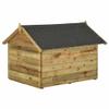 Teenpull Wooden Dog House with Opening Roof, 105 x 123 x 90 cm view 4