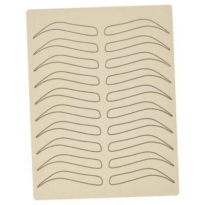 MAGICLULU Silicone Microblading Practice Skin for Eyebrow Tattooing
