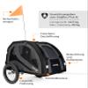 TrendPet DogBus Plus M Aluminum Dog Bicycle Trailer view 2