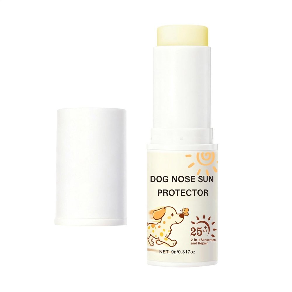 Natural Dog Nose Balm with SPF 25, 2 x 2-Inch Tin