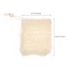 Abaodam 4-Pack Cotton and Linen Soap Bags with Drawstring view 2