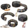 Ysyqkn Cat Tent with Mesh Cat Tunnel for Indoor Cats and Camping view 4