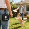Dog Treat Pouch with Belt Clip and Paw Print view 4