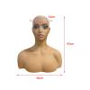 YsXoWiui Female Mannequin Display Head with Shoulders, Wig and Hat Holder view 3