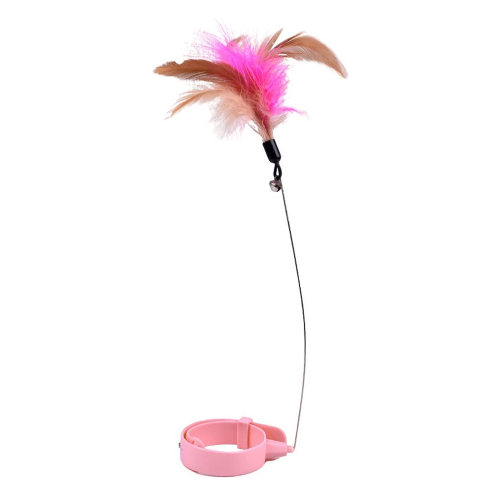 Tnfeeon Flexible Cat Feather Toy