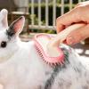 Rabbit Comb - Silicone Soft Hair Detangling and Cleaning Comb view 2