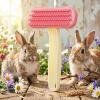 Rabbit Brush - Soft Silicone Cleaning Brush for Pets view 3