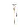 Artibetter Galvanized Metal Spiral Anchor, Heavy-Duty Steel Ground Stake for Canopies and Dogs view 2