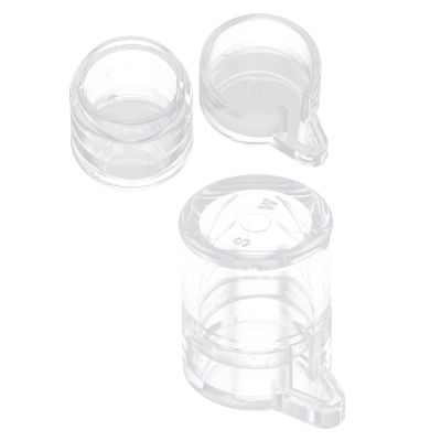 STOBAZA 2-Pack Acrylic Ant Drinkers with Separate Feeding Port, Water Bowl for Ants, Terrariums and Ant Nests