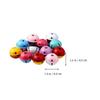 FRCOLOR 20 Decorative Iron Bells with Large Hole and Five-Pointed Star view 2