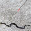 Veemoon Foldable Stainless Steel Snake Catcher Tongs, Silver view 4