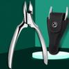 COMPUKAS Stainless Steel Cuticle Trimmer with Storage Pouch view 4