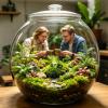 Miniature Animal Figures, Tiny Cute Waterproof Aquarium Decorations view 2