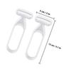 GALPADA 2-Pack Women's Hair Remover with Resin Blades, Portable Body Hair Trimmer for Underarms and Legs view 2
