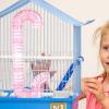 NESTINGHO Pink Plastic Hamster Tunnel, Expandable Labyrinth Connector view 4