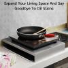 ByteRunning Stainless Steel Cover for Gas, Induction, and Electric Cooktops view 2