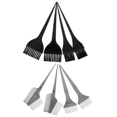 Tofficu 8-Piece PC Hair Dye Brush Set for Salon and DIY Coloring