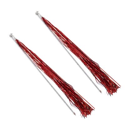 BESPORTBLE Interactive Cat Toy with Colorful Tassel Bands - 2 Pieces