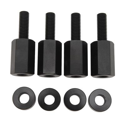 Eminchu 1.5-Inch Seat Risers, 1.5–2-Inch Lift, Compatible Design, Black
