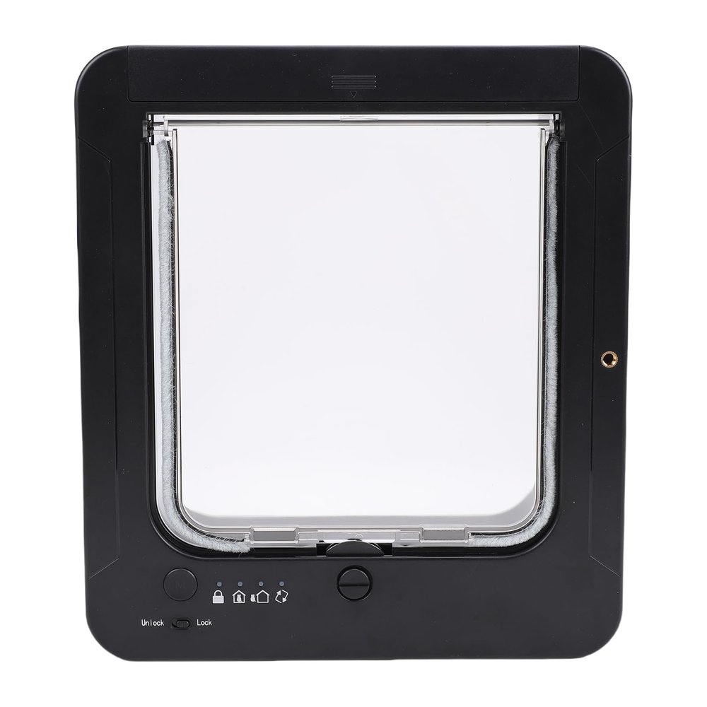 OVAQUIXI Intelligent Automatic Weatherproof Pet Door with Remote Control