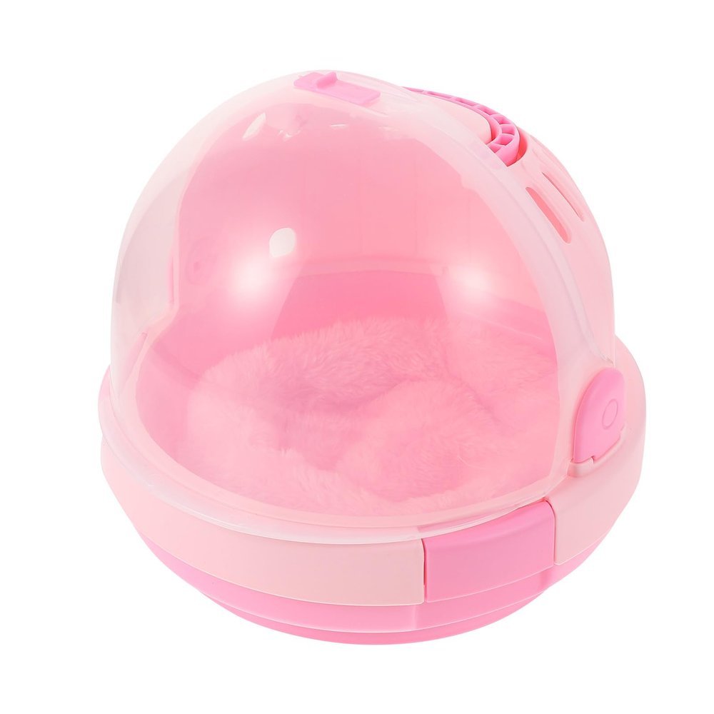 GALPADA Portable Plastic Parrot Cage with Soft Cushion and Breathable Ventilation Design for Outdoor Trips and Camping