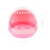 GALPADA Portable Plastic Parrot Cage with Soft Cushion and Breathable Ventilation Design for Outdoor Trips and Camping view 2