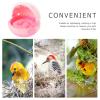 GALPADA Portable Plastic Parrot Cage with Soft Cushion and Breathable Ventilation Design for Outdoor Trips and Camping view 3