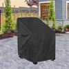 Lagomloot Walker-Abdeckung für ältere Menschen, Allwetter-Oxford-Stoffschutz mit Sitz, 71 x 66 x 89 cm, Regen-, Sonnen- und Staubschutz view 1
