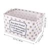 ifundom Coffee Canvas Storage Basket, Square Multifunctional Organizer for Baby and Kids' Rooms and Home view 2