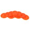ULTECHNOVO 12-Pack 1.34-Inch Round Plastic Insect Feeding Bowls, Orange view 1