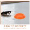 ULTECHNOVO 12-Pack 1.34-Inch Round Plastic Insect Feeding Bowls, Orange view 3