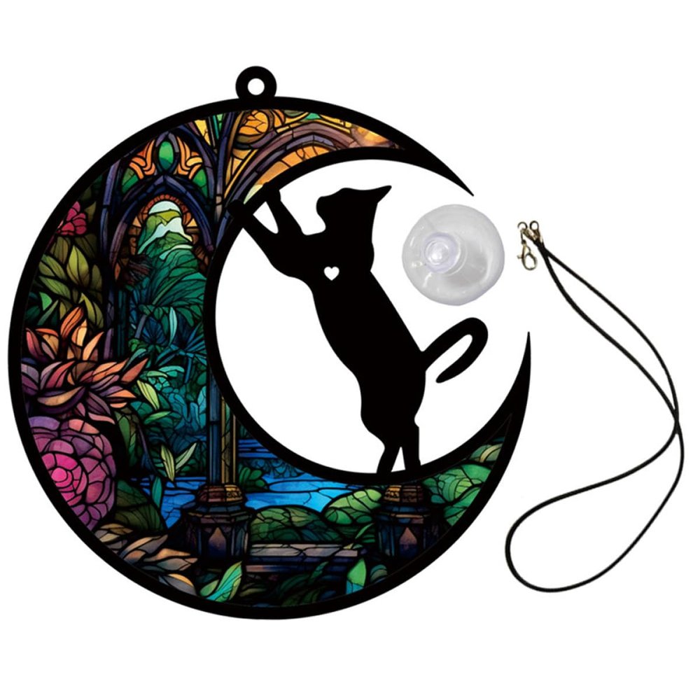 FESTFENDS Cat Decoration with Hanging Device