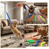 10 Pack Cat Worm Toy Refills view 3