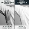 BIRLOZA 50 Self-Adhesive Underarm Pads for Women and Men view 4