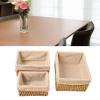 Ycauty Handwoven Straw Storage Basket Set, 3-Piece view 4
