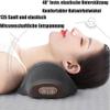 3-in-1 Back Massager with Traction, Vibration and Heat, USB, Black view 3