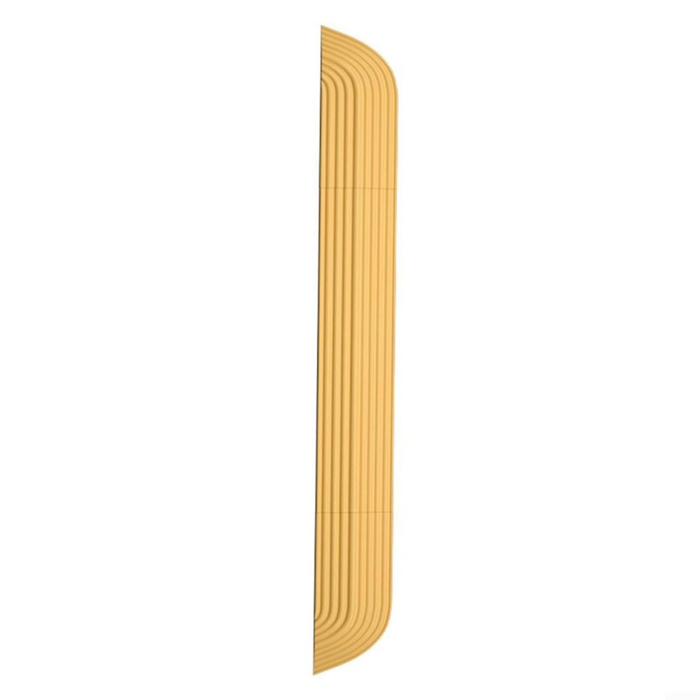 Robot Vacuum Threshold Pad, Adjustable Silicone Ramp for Yunzhijia, 1.6 cm, Yellow