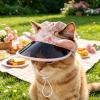 Lunaobrik Pet Sun Hat | UV Protection Cap for Small Dogs view 3
